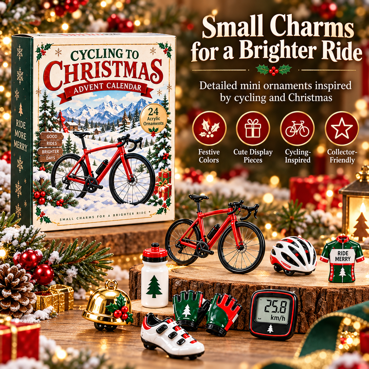 🚴 24 Days of Cycling to Christmas Advent Calendar🎄