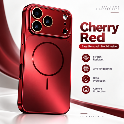 Luxury Metallic MAGNETIC Case with Full Camera Protection