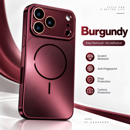 Luxury Metallic MAGNETIC Case with Full Camera Protection