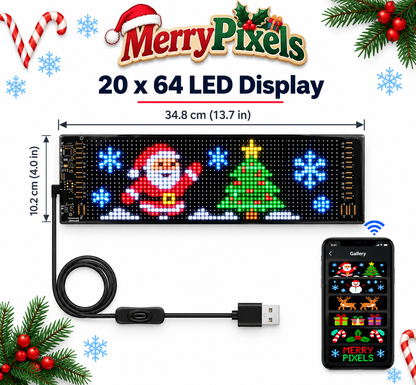 ✨ Christmas Magic LED Display 🎅