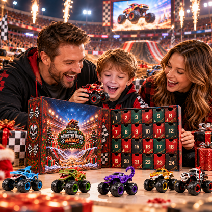🔥 🛻2026 Monster Truck Advent Calendar – 24 Days of Wild Rides, Big Wheels & Christmas Madness