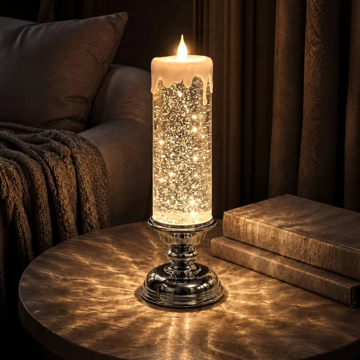 Glimmering Glitter Glow Candle