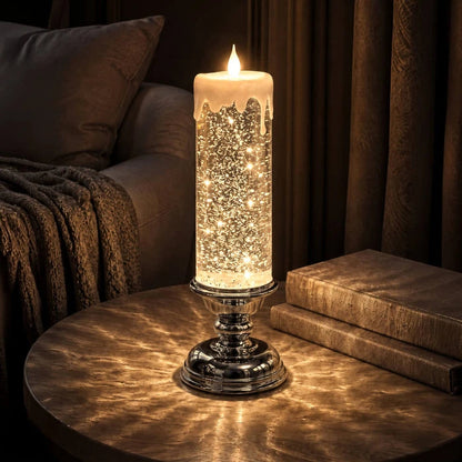 Glimmering Glitter Glow Candle