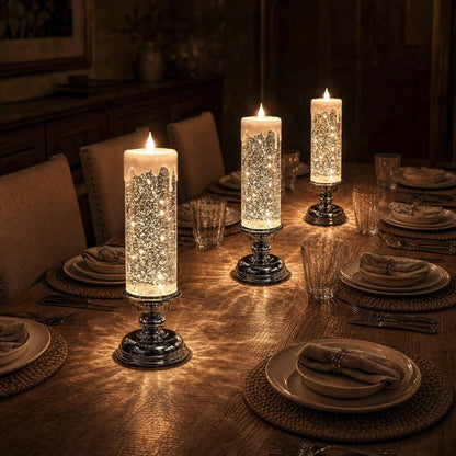 Glimmering Glitter Glow Candle