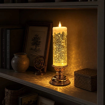 Glimmering Glitter Glow Candle