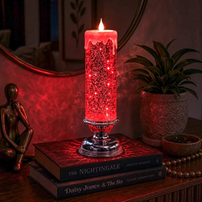 Glimmering Glitter Glow Candle