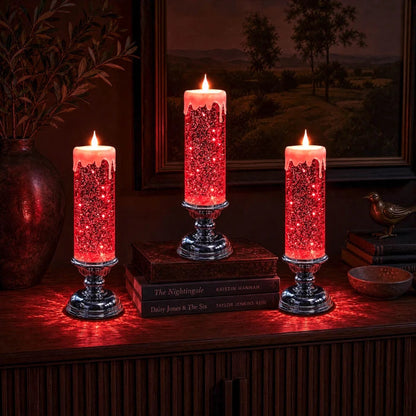 Glimmering Glitter Glow Candle