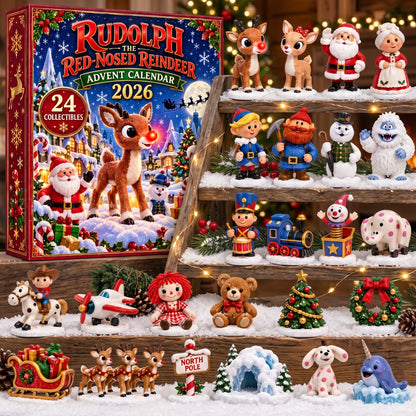 Rudolph the Red-Nosed Reindeer Advent Calendar 2026 – 24 Days of Classic Christmas Magic!