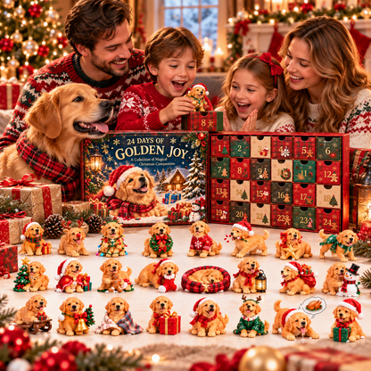 😂🐾 Who Ate Santa's Christmas Cookies?!  24 Days of Golden Retriever Mischief