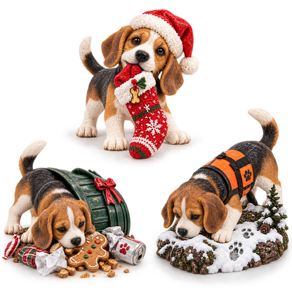 🔥 FINAL DAY – 50% OFF! 🔥24 Days of Beagle Mischief – Born to Hunt, Ready to Ruin Christmas!