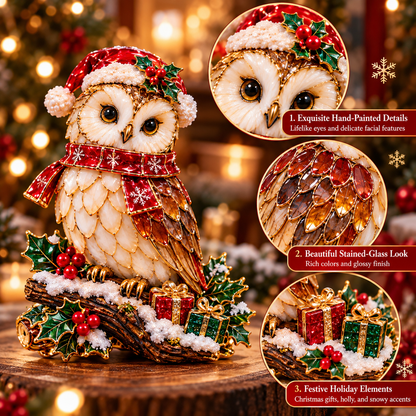 🦉🎄 Whooo's Coming for Christmas?!Stained-Glass Owl Advent Calendar