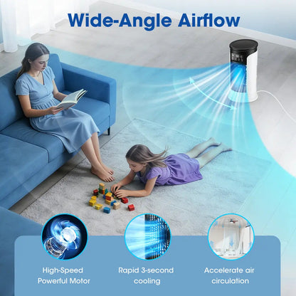 Portable AC Personal Mini Air Cooler Fan