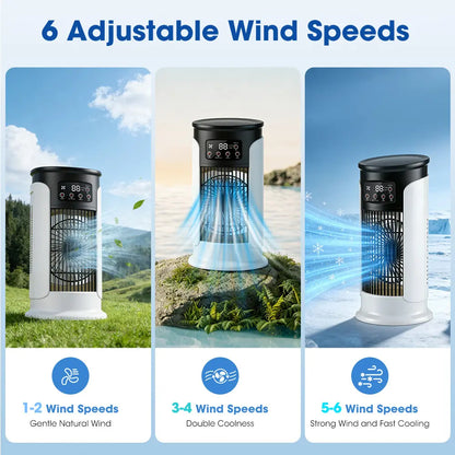 Portable AC Personal Mini Air Cooler Fan