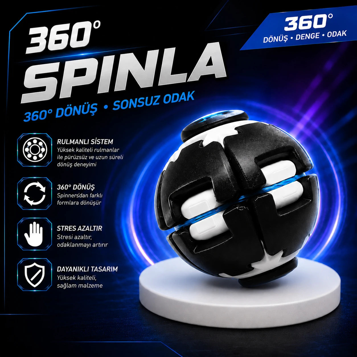 Mechanical Fidget Ball