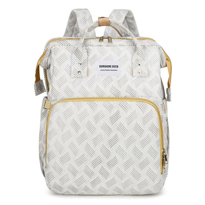 👶2-in-1 Baby Diaper Bag Backpack – Fold-Out Care Space & Large Storage