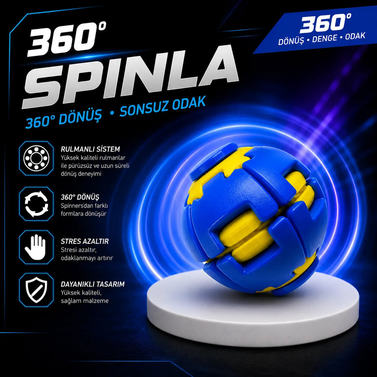 Mechanical Fidget Ball