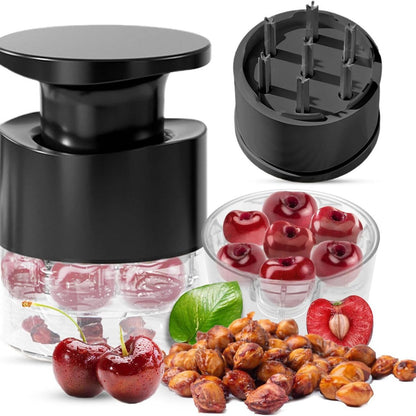 🍒Cherry Pitter Tool Pit Remover with Space-Saving Lock Design