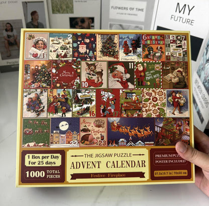 🎄🎅Christmas Calendar Jigsaw Puzzle 1008pcs🧩