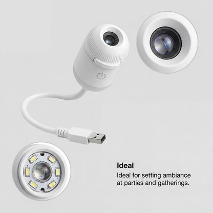 ✨Mini galaxy night light with color-changing & touch control