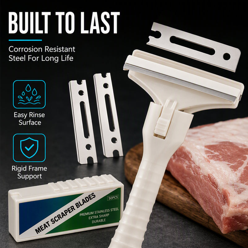 🌟 Heavy-Duty Meat Fat & Silver Skin Remover Tool 🍖