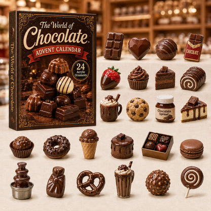 CHRISTMAS 40% OFF - The World of Chocolate Advent Calendar 2026 - 24-Day Festive Countdown