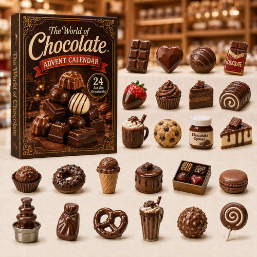 CHRISTMAS 40% OFF - The World of Chocolate Advent Calendar 2026 - 24-Day Festive Countdown