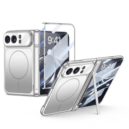 For iPhone Duo -3 In 1 Magnetic Case + Screen Protector & Hinge Stand