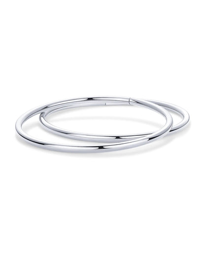 Gold Plated Bangle Bracelet - Classic & Lightweight