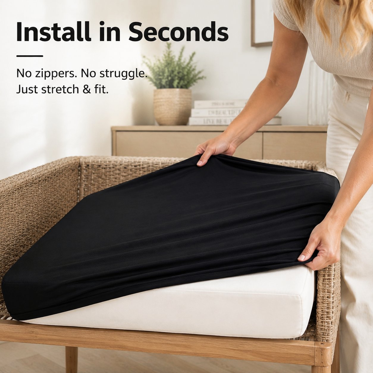 🪑 Stretch Sofa Cushion Covers