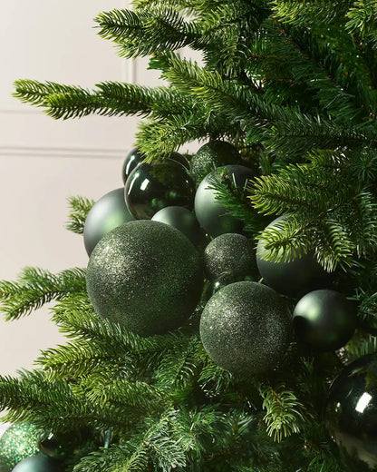 ✨ 5.9ft Decorate in Minutes! Christmas Ornament Garland for Trees, Stairs & Mantels
