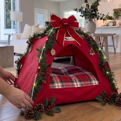 🔥50% OFF THIS WEEK! 🎄 Give Your Pet Their Own Magical Christmas Hideaway! ✨