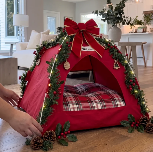 🔥50% OFF THIS WEEK! 🎄 Give Your Pet Their Own Magical Christmas Hideaway! ✨