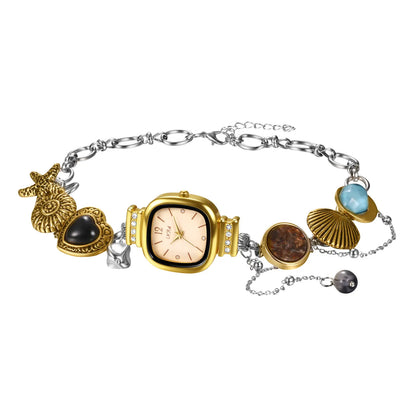 Ocean Charm Necklace Watch