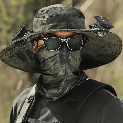 ☀️ SUMMER SALE☀️ Solar-Powered Cooling Hat with USB Fan – Stay Cool Anywhere!  🌊 Perfect for Fishing, Hiking, Golf & Outdoor Adventures!