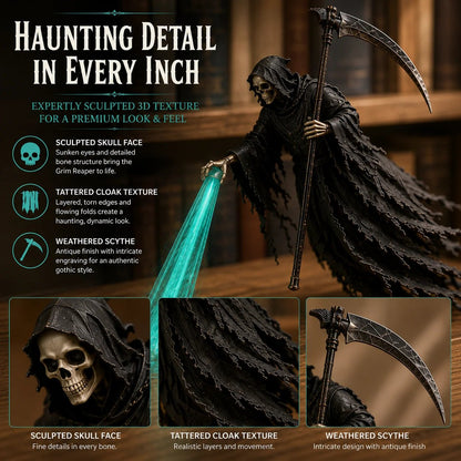 🎁Today 50% OFF🎁💀 The Soul Collector — Haunted Reaper Shelf Light