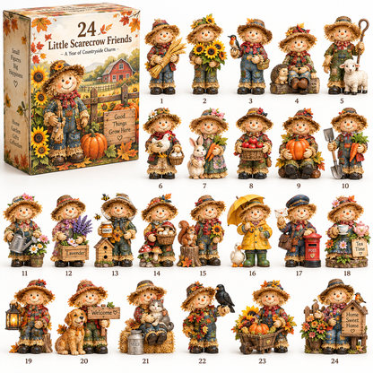 24 Little Scarecrow Friends — A Countryside Collection of Harvest, Home & Happiness 🌻