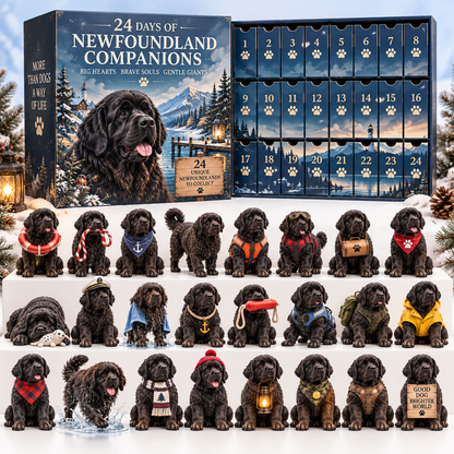 24 Days of Newfoundland Companions — Big Hearts, Brave Souls & Gentle Giants 🐾