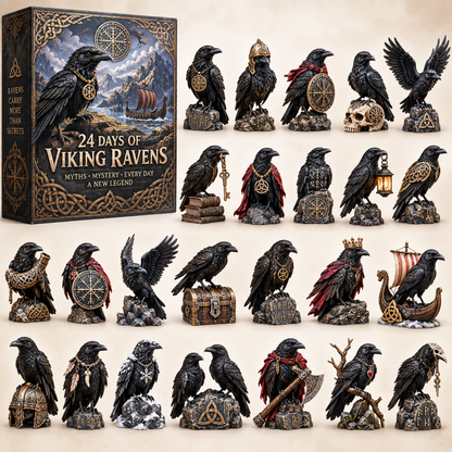 24 Days of Viking Ravens – A Nordic Legend Revealed One Raven at a Time