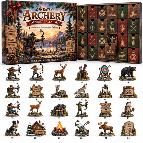 🎯 Ready to Aim for Christmas? 🏹 2026 Archery Advent Calendar – 24 Days of Outdoor Adventure!