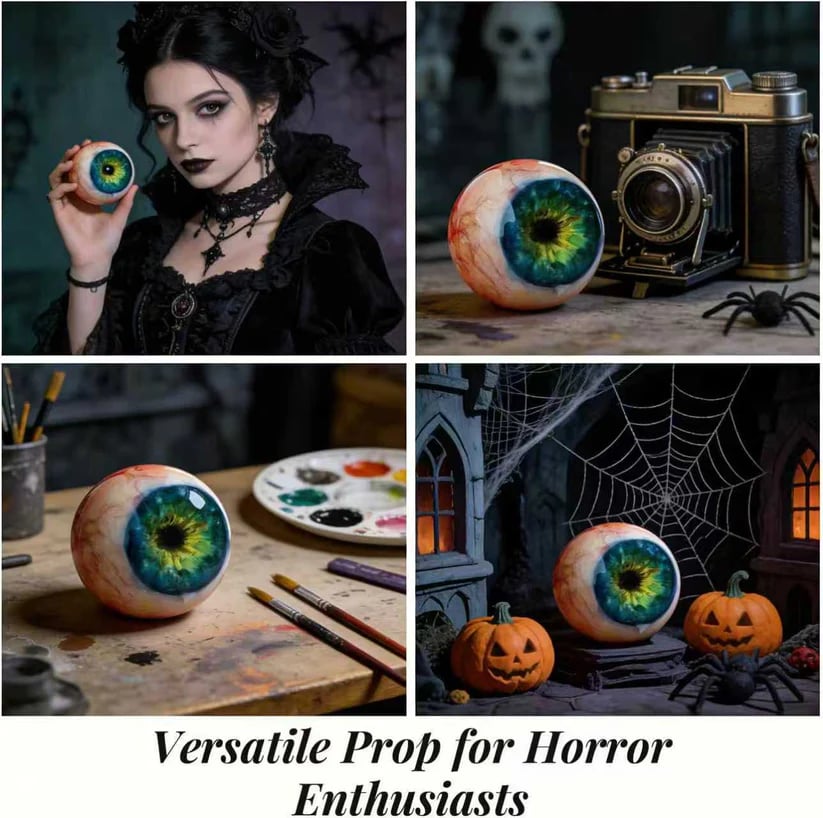 Hyper-Realistic Monster Eye Decor👁️