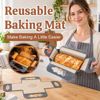 🥐Cross‑Shape Food‑Safe Baking Liner, Simple Clean‑Up Alternative To Disposable Parchment Paper