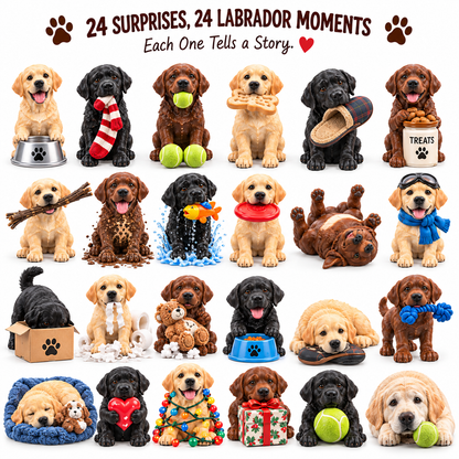 🔥 50% OFF ENDS TODAY!  🐾 Labrador Life — 24 Little Moments Every Lab Lover Knows