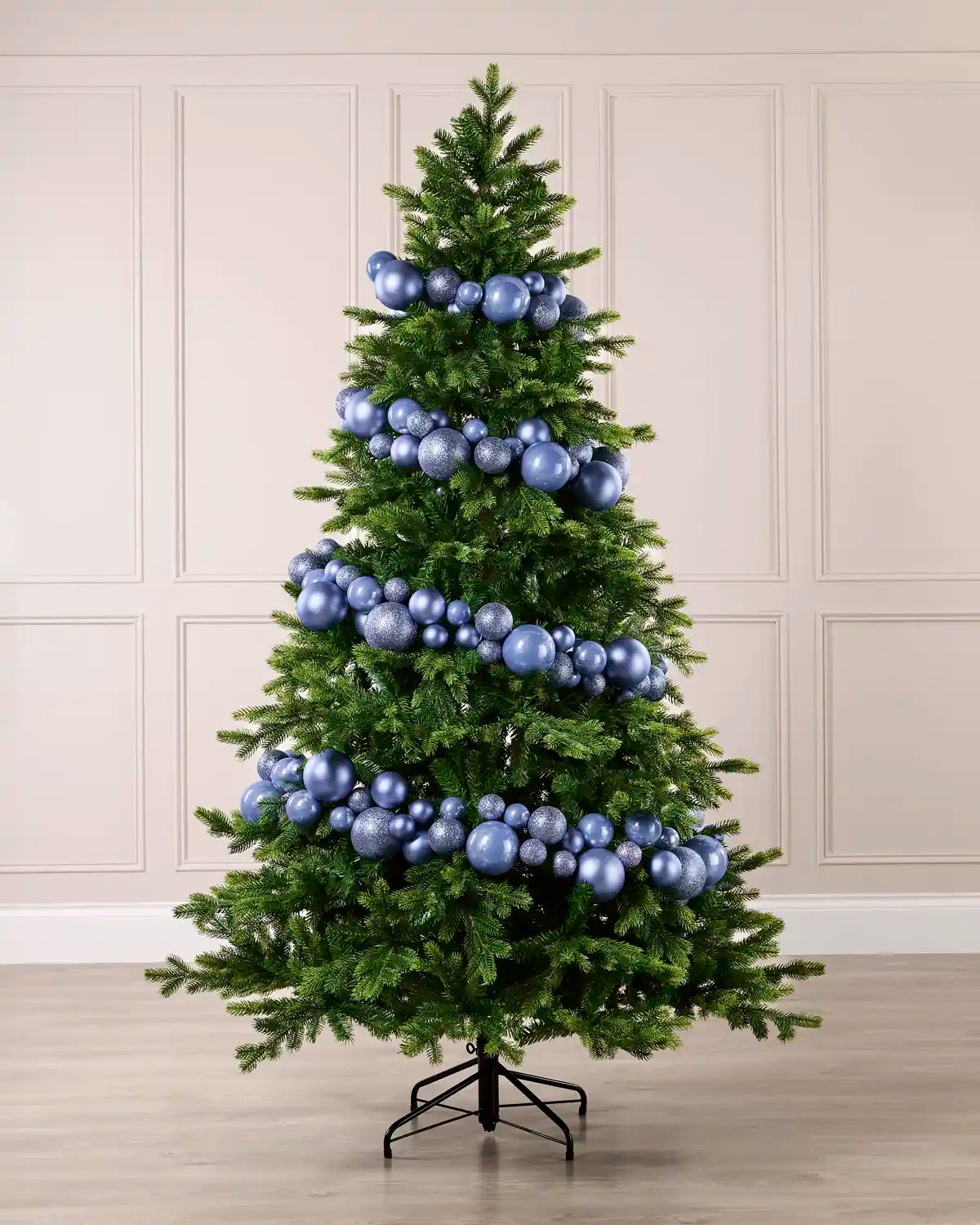 ✨ 5.9ft Decorate in Minutes! Christmas Ornament Garland for Trees, Stairs & Mantels