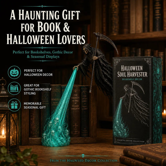 🎁Today 50% OFF🎁💀 The Soul Collector — Haunted Reaper Shelf Light