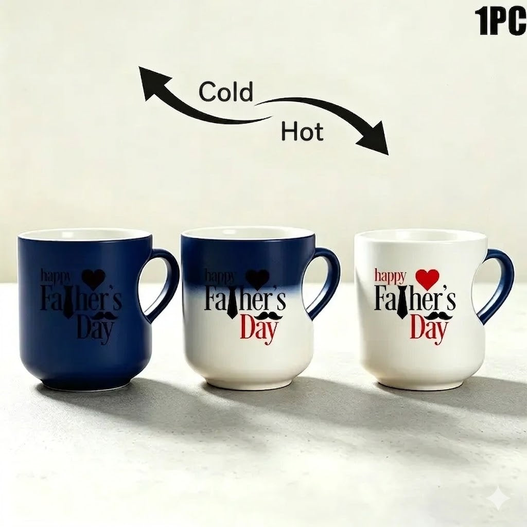 Color-Changing Dad Mug – A Surprise with Every Pour ☕