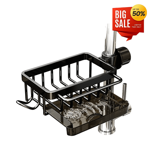 Faucet Drainer Basket – No-Drill Sink Organizer - detail image 8