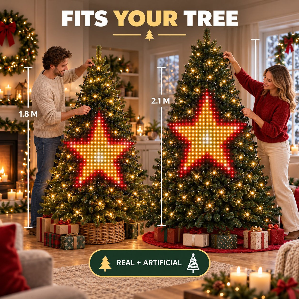 Smart Animated Christmas Tree Lights