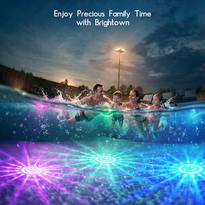 💥49% OFF💥Solar Floating Pool Lights, RGB Pool Lights with Remote Control