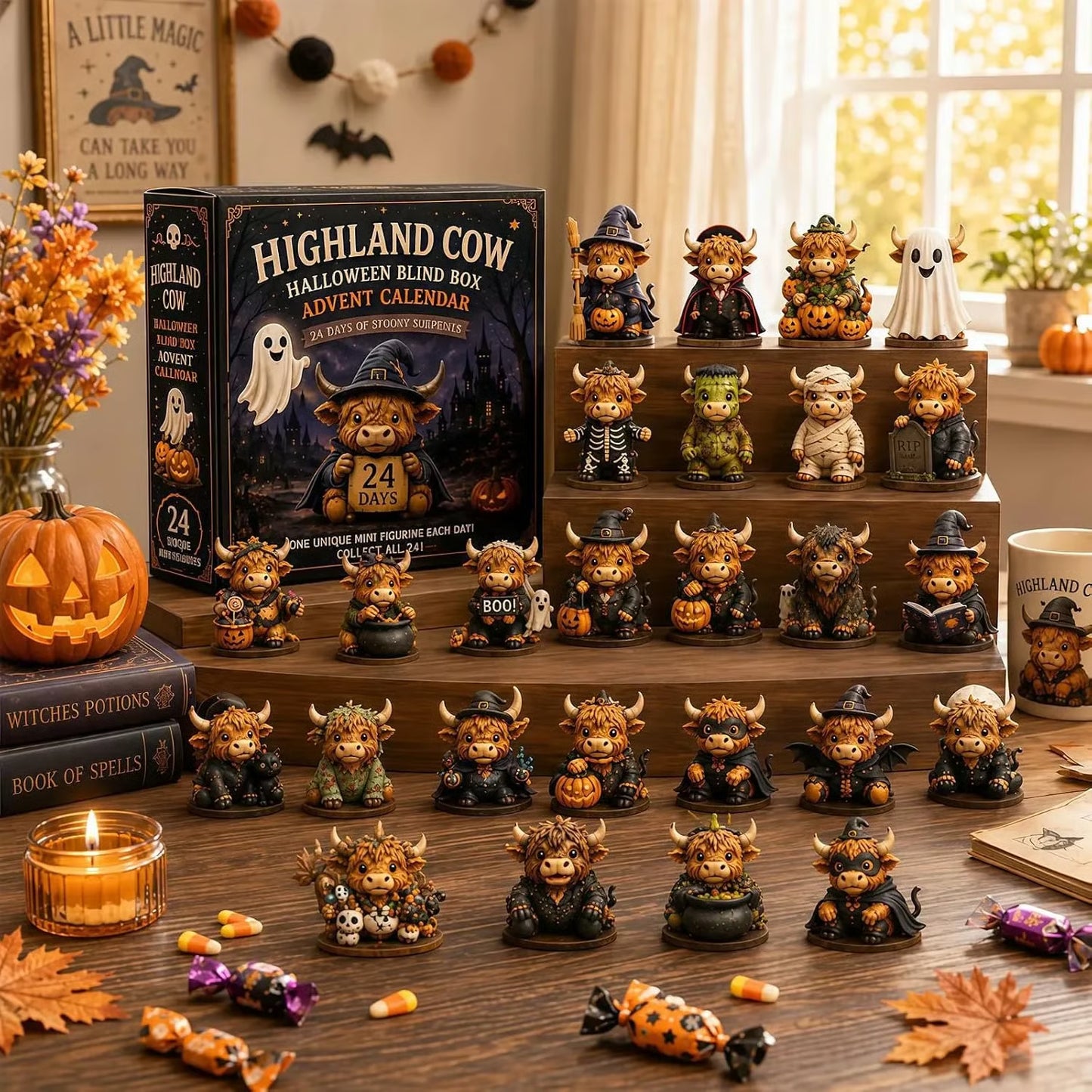 🔥Last Day 49% OFF - 🐂🎁2026 Highland Cow Advent Calendar | Every Day Brings New Surprises(📦Buy 2 Free Shipping)