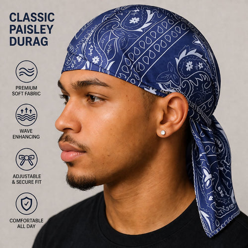 ⏳TIMELIMITED🌟Paisley Cooling Headscarf Cap